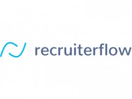 Recruiterflow logo.